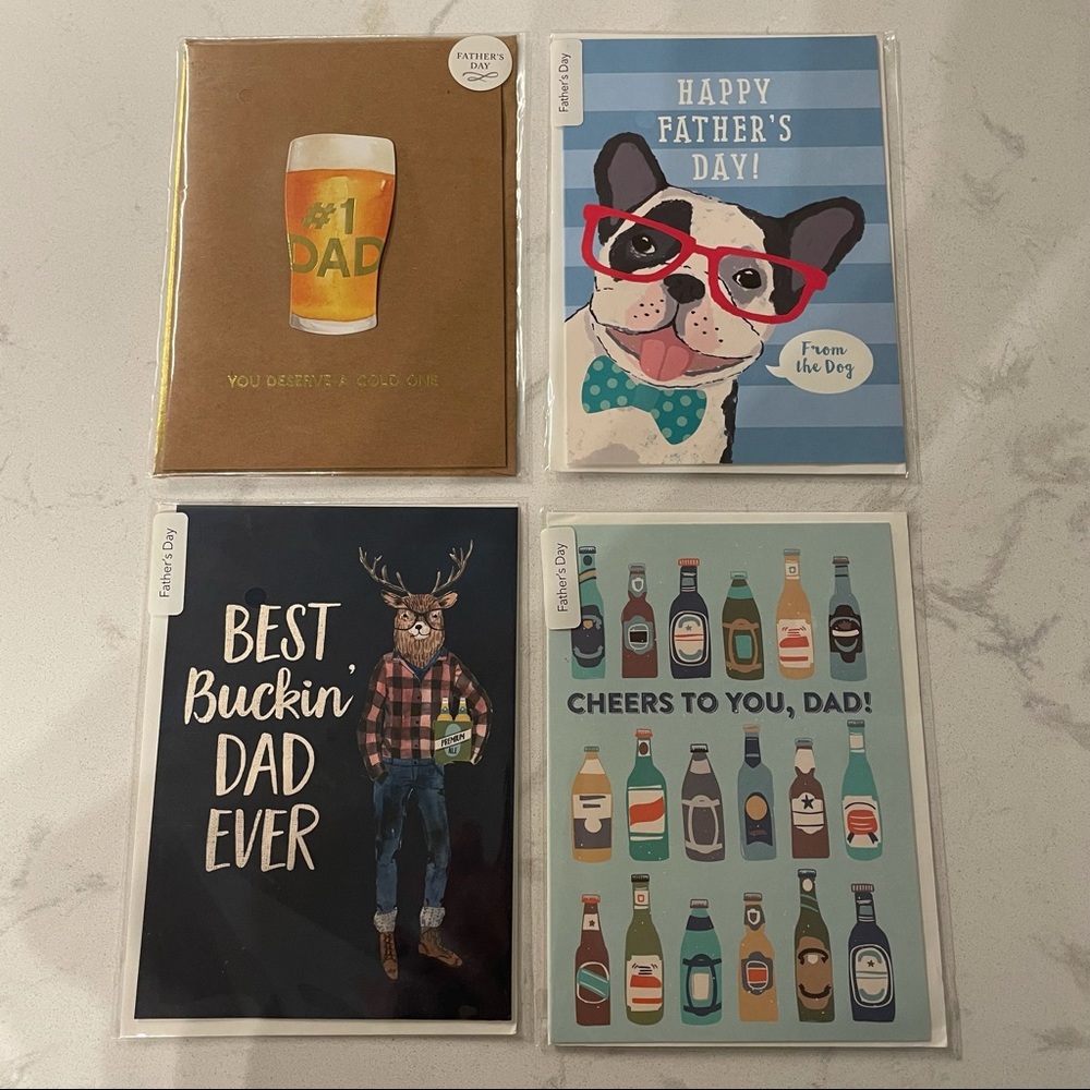 Father’s Day cards / envelopes bundle